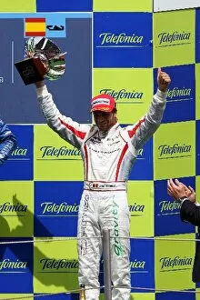 GP2 Series: Jerome d Ambrosio DAMS on the podium