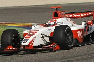 GP2 Series: Kazuki Nakajima Dams: GP2 Series, Rd 11, Qualifying Day, Valencia, Spain, Saturday 29 September 2007