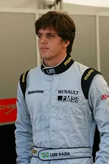 Images Dated 24th July 2009: GP2 Series: Luiz Razia FMSI: GP2 Series, Rd 6, Practice and Qualifying, Budapest, Hungary