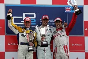 Images Dated 7th July 2007: GP2 Series: The podium: Mike Conway Super Nova International