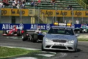 Images Dated 22nd April 2006: GP2 Series: The safety car leads the field
