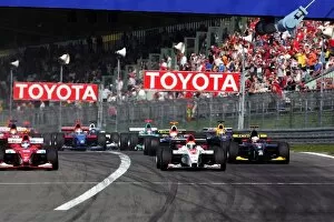 Images Dated 6th May 2006: GP2 Series: The start of the race: GP2 Series, Rd 3, Race 1, Nurburgring, Germany, 6 May 2006