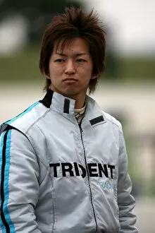 Images Dated 21st February 2007: GP2 Series Testing: Kohei Hirate Trident Racing