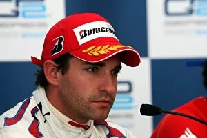 Images Dated 12th May 2007: GP2 Series: Timo Glock iSport International in the Press Conference