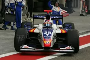 Images Dated 14th April 2007: GP2 Series: Vitaly Petrov Campos Grand Prix makes a pitstop