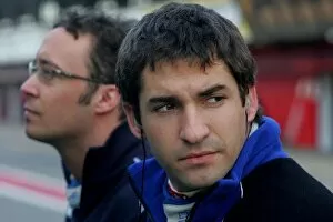 Images Dated 8th March 2007: GP2 Testing: Timo Glock iSport International and team mate Andreas Zuber