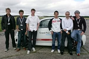 Images Dated 9th September 2009: Grand Prix Shootout: L-R: Will Dendy, Michael Epps, Kyle Marcelli, Felipe Polehtto