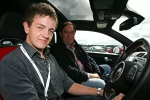 Images Dated 9th September 2009: Grand Prix Shootout: Michael Epps Driver Candidate with Rob Wilson Grand Prix Shootout Driver