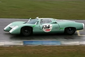 Donington Park Collection: Historic Car Racing: Tim Slack / Mark Wright Piper GTR