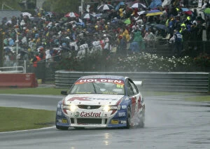 Images Dated 10th November 2003: HOLDEN V8 SUPERCAR DRIVER GREG MURPHY WINS RACE 1 IN NEW ZEALAND TODAY