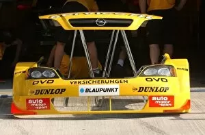 Images Dated 7th June 2003: Hoot and front bumper of the car of Joachim Winkelhock (GER), OPC Euroteam