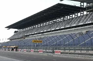 Images Dated 6th June 2003: The huge main grandstand at the Lausitzring. DTM Championship, Rd 4, Lausitzring, Germany