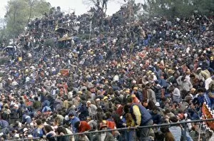 Images Dated 22nd August 2005: Imola, Italy. 23-25 April 1982: The tifosi Ferrari fans. Atmosphere