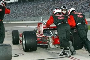 Fuel Collection: Indy Racing League: Al Unser Jnr Kelley Racing Dallara Toyota makes a quick pitstop en route to
