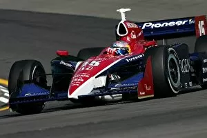 Images Dated 25th September 2005: Indy Racing League: Buddy Rice practices for the Watkins Glen Indy Grand Prix presented by Argent