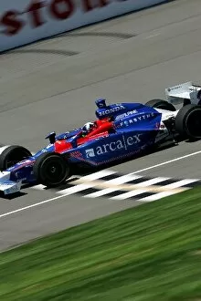 Images Dated 30th July 2005: Indy Racing League: Dario Franchitti qualified seventh for the Firestone Indy 400
