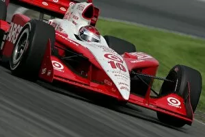 Images Dated 27th August 2004: Indy Racing League: Darren Manning practices for the Firestone Indy 225, Nazareth Speedway