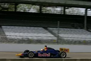 Images Dated 28th April 2004: Indy Racing League: Ed Carpenter, IRL open testing, Indianapolis Motor Speedway, Indianapolis, IN