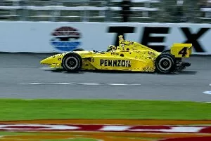 Images Dated 11th June 2002: Indy Racing League: Sam Hornish Jnr. Pennzoil Panther Dallara Chevrolet qualified eighth