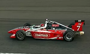Images Dated 11th June 2002: Indy Racing League: Second placed Al Unser Jr Corteco / Bryant Dallara Chevrolet