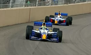 Images Dated 17th June 2002: Indy Racing League: Sixteenth placed Tomas Scheckter Red Bull Cheever Racing Dallara Infiniti