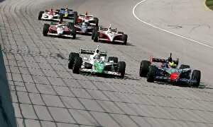 Images Dated 8th September 2003: Indy Racing League: Sixth placed Tony Kanaan Andretti Green Racing Dallara Honda
