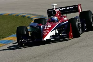 Images Dated 20th January 2005: Indy Racing League Testing: Buddy Rice Rahal Letterman Racing G-Force Honda