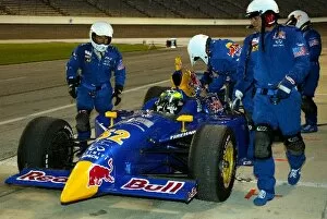Images Dated 11th June 2002: Indy Racing League: Tomas Scheckter Red Bull Cheever Racing Dallara Infiniti once again dominated