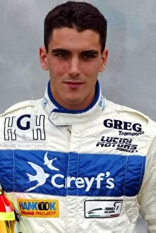 Images Dated 9th August 2003: International Formula Three: Gregory Franchi Lucidi Motors