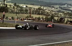 Images Dated 19th May 2014: J. Brabham, Brabham BT26: South African Grand Prix, Kyalami, 27 Feb - 1 Mar 69