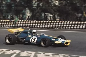 Images Dated 19th May 2014: Jack Brabham, Brabham BT33-Ford, Retired: Mexican Grand Prix, Mexico City 25 Oct 1970