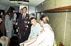 Images Dated 19th September 2013: Jackie Stewart and Graham Hill and Gregor Grant: Formula One World Championship 1968