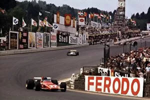 Images Dated 19th May 2014: Jacky Ickx & Jack Brabham: Belgian Grand Prix, Spa Francorchamps, 5-7 Jun 70