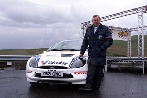 Images Dated 17th May 2001: Jimmy McRae with the Ford Puma 1.4 Kit car of Mark Wheeler