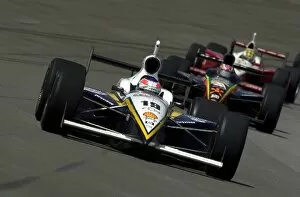 Images Dated 27th May 2002: Jimmy Vasser (USA) Team Rahal Letterman Racing Dallara Chevrolet was running strongly until his