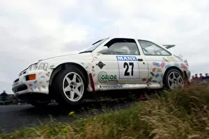 Images Dated 4th August 2003: John Cope / Donna Harper. Manx International Rally. July 31st - August 2nd 2003