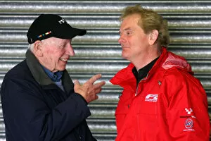 Images Dated 5th May 2009: John Surtees and Jonathan Palmer