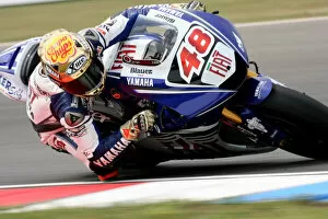 Images Dated 15th August 2008: Jorge Lorenzo Fiat Yamaha Team