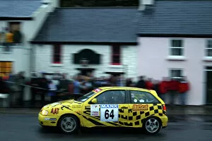 Images Dated 4th August 2003: Kate Heath/Paul Heath. Manx International Rally. July 31st - August 2nd 2003