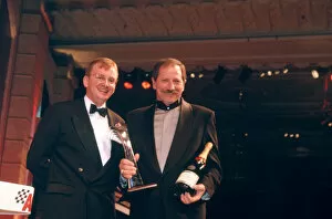 Images Dated 13th October 2004: Laurence Foster presents an Autosport award to Dale Ernhardt