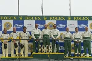 Images Dated 17th June 2007: Le Mans 24 Hour Race: 1st: Rickard Rydell / David Brabham / Darren Turner Aston Martin Racing with