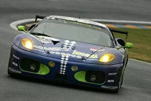 French Collection: Le Mans 24 Hour Race: Alain Ferte / Ben Aucott / S. Daoudi, JMB Racing Ferrari F430 GT