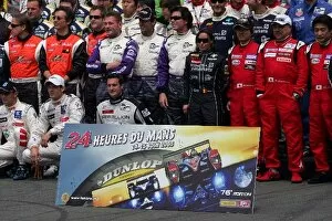 Le Mans 24 Hour Race: Driver team photo: Le Mans 24 Hour Race, Circuit De La Sarthe, Le Mans, France