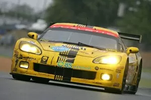 Images Dated 15th June 2008: Le Mans 24 Hour Race: Johnny O Connell / Jan Magnusson / Ron Fellows, Corvette C6R