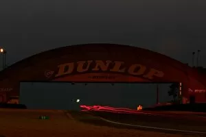 Images Dated 15th June 2003: Le Mans 24 Hours: Dunlop Bridge at night
