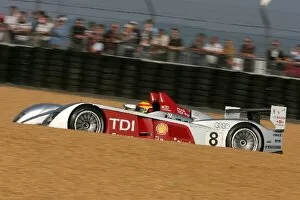 Images Dated 16th June 2006: Le Mans 24 Hours: Frank Biela Audi Sport Team Joest Audi R10