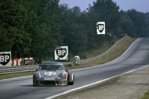 Vingt Quatre Heures Du Mans Gallery: Le Mans 24 Hours: Gijs van Lennep / Herbert Muller Martini Racing Porsche 911 RSR Turbo finished second overall