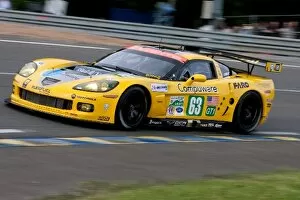 Images Dated 12th June 2009: Le Mans 24 Hours: Johnny O Connell Corvette Racing Corvette C6. R