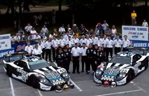 Sarthe Gallery: Le Mans 24 Hours: The Newcastle United Lister team and their pair of Lister Storm GTL cars