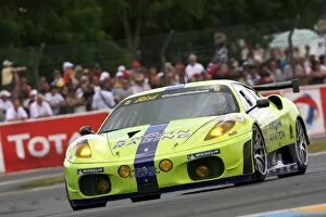 Images Dated 13th June 2009: Le Mans 24 Hours: Tracy Krohn / Niclas Jonsson / Eric van de Poele